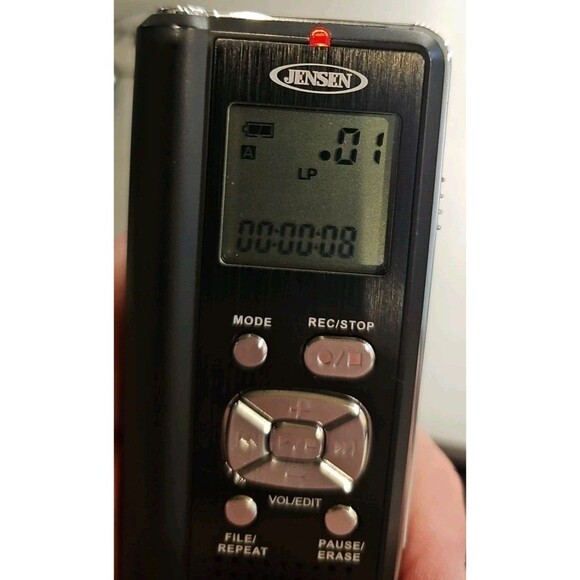 Jensen Digital Voice Recorder DR-115  Batteries Are Included - Picture 9 of 9
